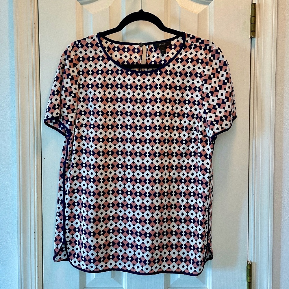 J Crew Silk Blouse